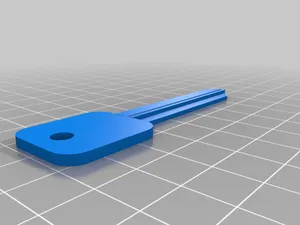Key blank for Ford F150/Crown Victoria/misc.