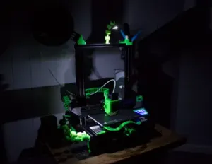 Adjustable 2020 USB LED Mount - Ender, CR-10
