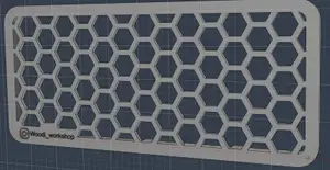 Renault Scenic fan grid