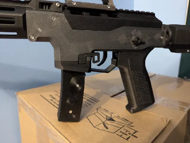 MP5 AEG Curved Mid Cap Mag for Mosquito & Cyma (BETA WIP) — Image 3 of 5