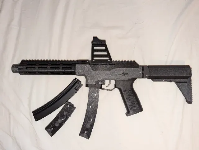 MP5 AEG Curved Mid Cap Mag for Mosquito & Cyma (BETA WIP) — Image 2 of 5