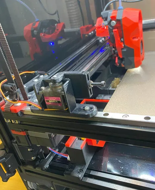 Voron 2.4R2 Filametrix Filament Cutter Gantry Servo Mount — Image 6 of 7