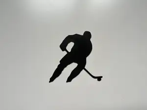 Hockey Player Wall Art #2