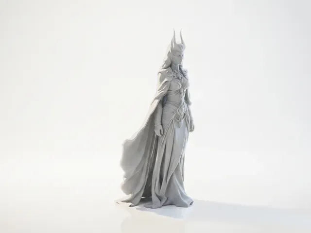 Goddess Figurine Fantasy Mythology 3D Printable — Фото 3 из 5