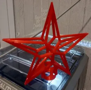 A star for the Christmas tree