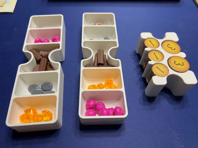 Everdell Duo Board Game Functional Insert and Organizer — Image 3 of 11