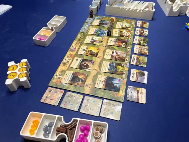 Everdell Duo Board Game Functional Insert and Organizer — Image 7 of 11