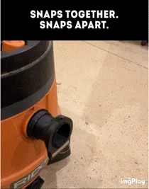 SNAP VAC - Magnetic Shop Vac Adapters
