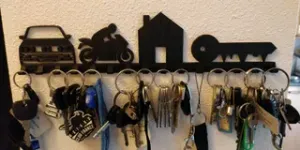 Porte clés murale / Wall Keys holder 1
