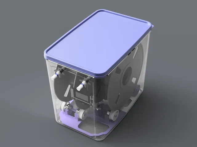 Dual-Spool Filament Dry Box with Direct Printing — Фото 4 из 10