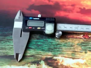 Digital Caliper (SR44) Battery Cover Lid (FDM printable)