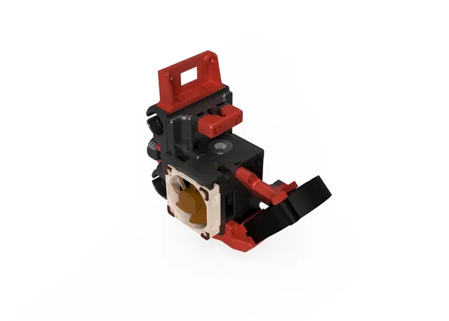 Bowden MK3 R3 X-carriage for the Anycubic I3 Mega — Image 3 of 11