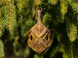 Kaleidoscope 2 Christmas Bulb 2024