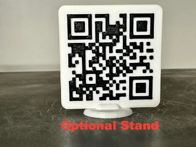 Easy and Customizable QR Code Plaques/Fridge Magnet for WiFi etc — Фото 4 из 6