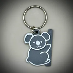 Koala Key Ring with Moving Head