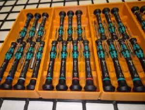 Wera Kraftform Micro Gridfinity Holder (half pitch, fully stackable, very compact)