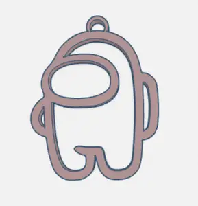 Amongus key chain