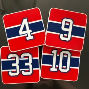 NHL Montreal Canadiens Coasters