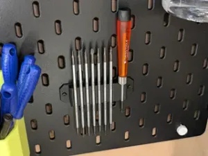 PB Swiss Tools PB 53 and PB 1100 Precision Screwdriver Holder for Ikea Skadis