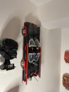 LEGO 76328 Batman the classic series batmobile wall mount