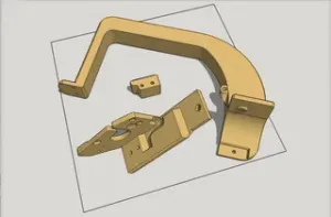 (4 of 4) Flashforge Adventurer 5M (AD5M) IMPROVED, SIDE-MOUNT Spool Holder, Inlet, Runout Sensor Mount! v2.1.1