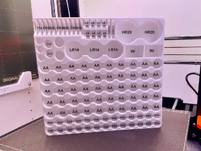 Battery Organizer Tray for 111 batteries — Image 7 of 8