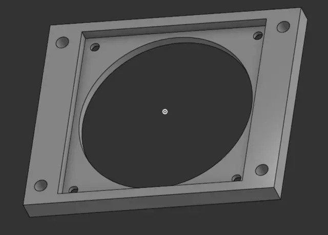 Sovol SV08 Mainboard 80x80x15mm Fan Mounting Bracket — Image 10 of 11