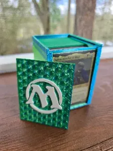 MtG - Commander Deck Box (Compact/Stackable) - Holds 100 Standard Cards