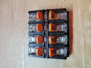 WAGO 221 2411 clip with screwholes