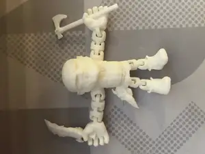 Articulated moving Kratos toy