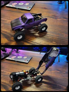 Ascent 18 IR60 Hinged/Magnetic Body Mounts and Sliders