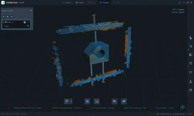 360° LARGE 3d scanning frame for marker based laser scanner (Raptor, RaptorX, MetroX, HX) — Фото 3 из 8