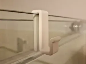 shower glass towel hook (various glass thickness)