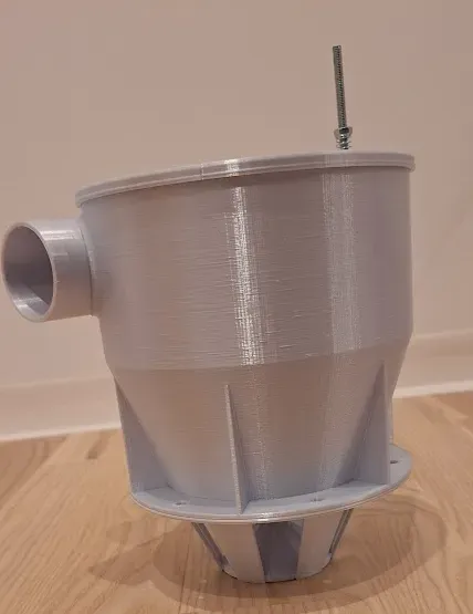 Cyclone separator for vacuum cleaner with anty implosion valve — Image 3 of 13