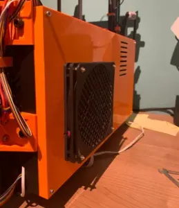 Ender 5 (Pro) Electronics Box Replacement Lid with 120mm fan and 10mm more space