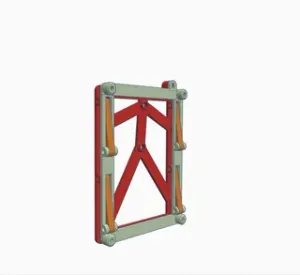 Hinged mount for BiQu BigtreeTech SKR and Makerbase MKS Gen mainboard in Ender-5