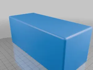 Playing Card Box with Snap Fit Lid