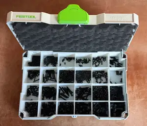 Festool / Tanos Systainer Mini T-Loc Einsatz 24 Fächer Insert 24 Boxes Cases für 499622 / 203813 / 80101365 SYS Mini