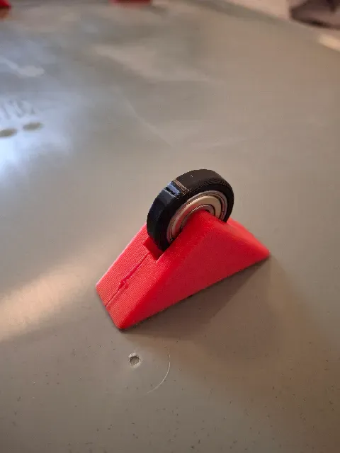 Storage box roller wheels