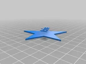 Star with Text (Customizable)