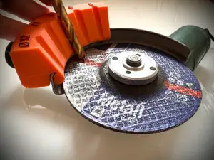 Drill sharpener for Bosch angle grinder