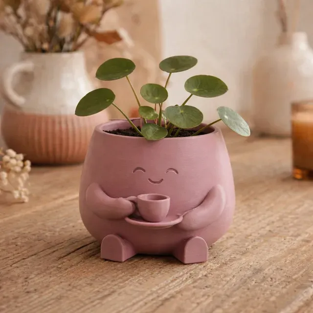 "Barista Buddy" - Cute Planter — Фото 2 из 6