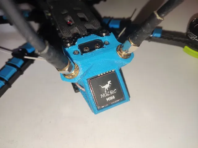 GPS + XT60 + VTX Antenna holder for iFlight Nazgul DC5 (Eco)