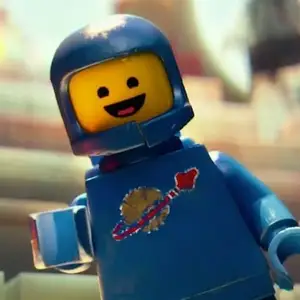 LEGO MOVIE - BENNY The space guy - NO MMU, NO GLUE