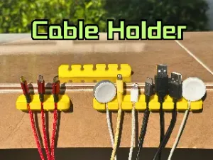Universal Desktop Cable Holder