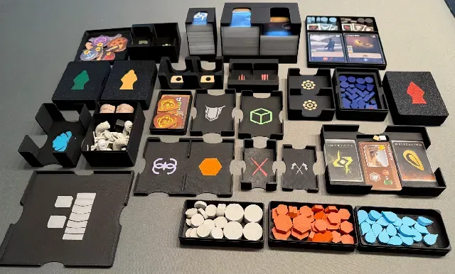 Dune Imperium Uprising + Rise of Ix + Immortality + Bloodlines insert (supports sleeves) — Фото 2 из 15