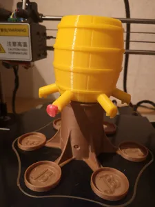 Stand for Barrel drink dispenser 6 Ways