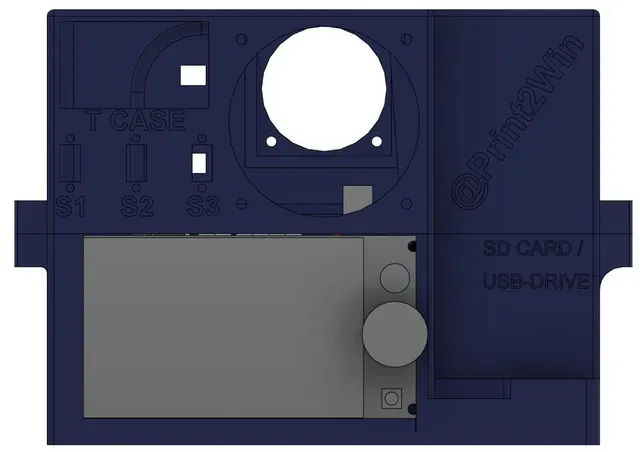 BTT SKR 1.4Turbo+TFT35 Case (CR10-Upgrade) — Фото 7 из 18