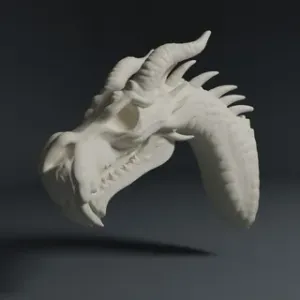 AI Skull Collection - Dragon Skull 2