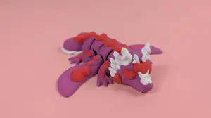 Valentine Dragon - Articulated Figure